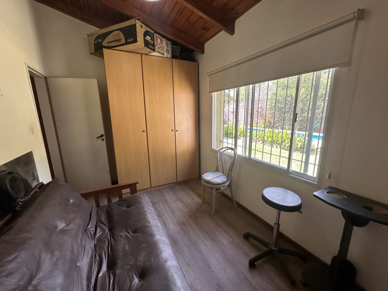 Retasada! Casa 2 dormitorios con piscina en Santa Teresa