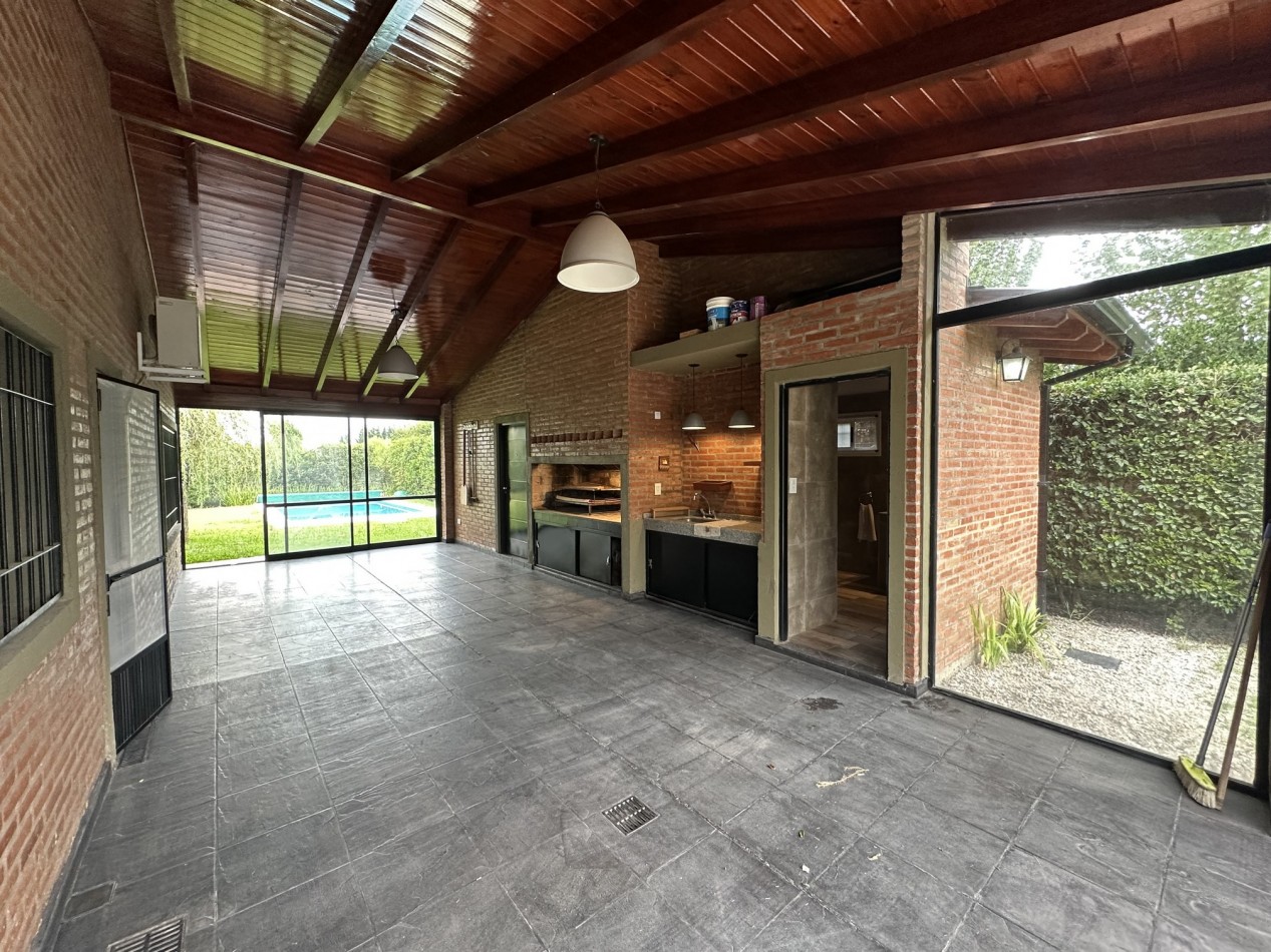 Alquiler Chalet 3 dorm con piscina y quincho