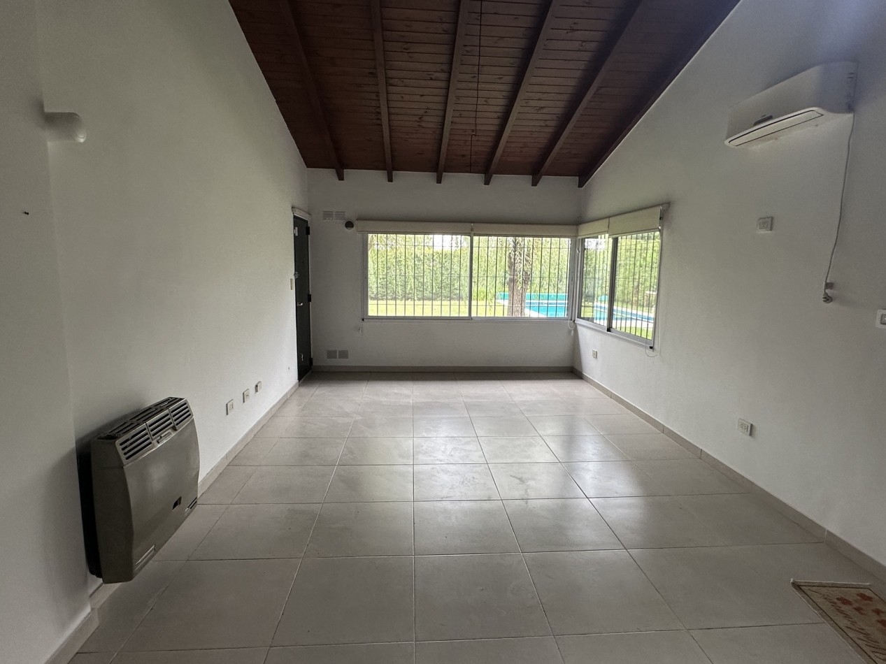 Alquiler Chalet 3 dorm con piscina y quincho