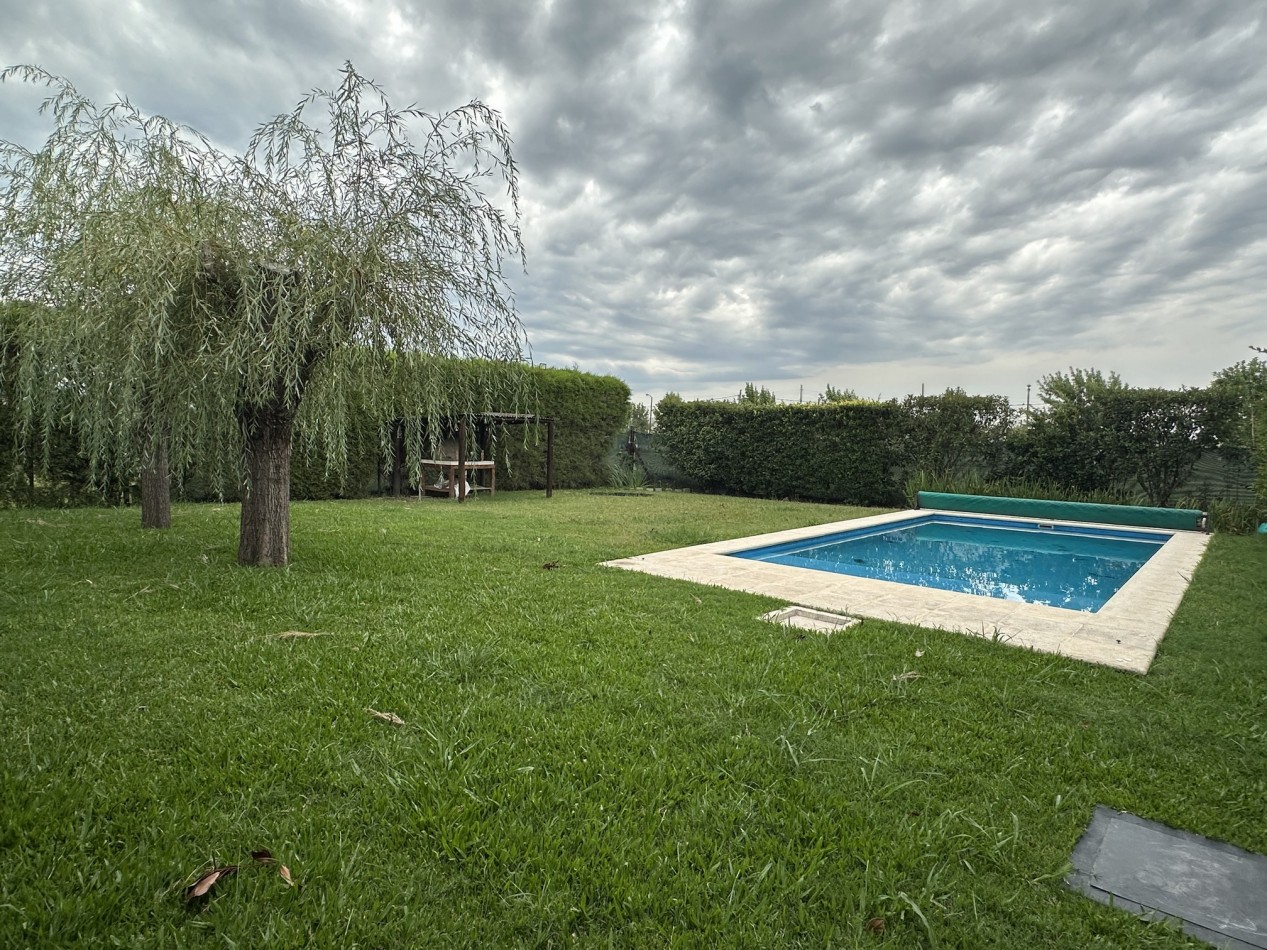 Alquiler Chalet 3 dorm con piscina y quincho