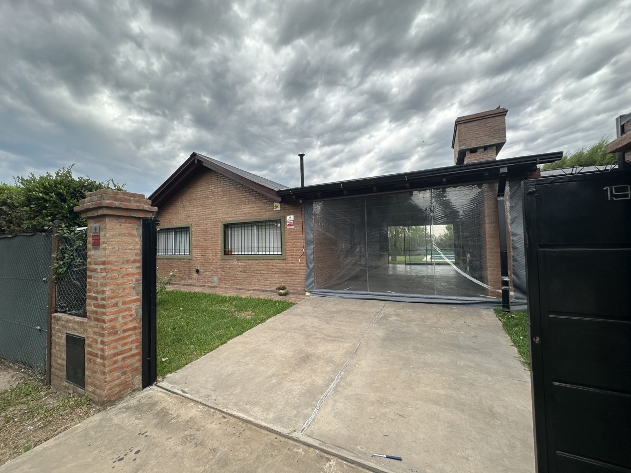 Alquiler Chalet 3 dorm con piscina y quincho
