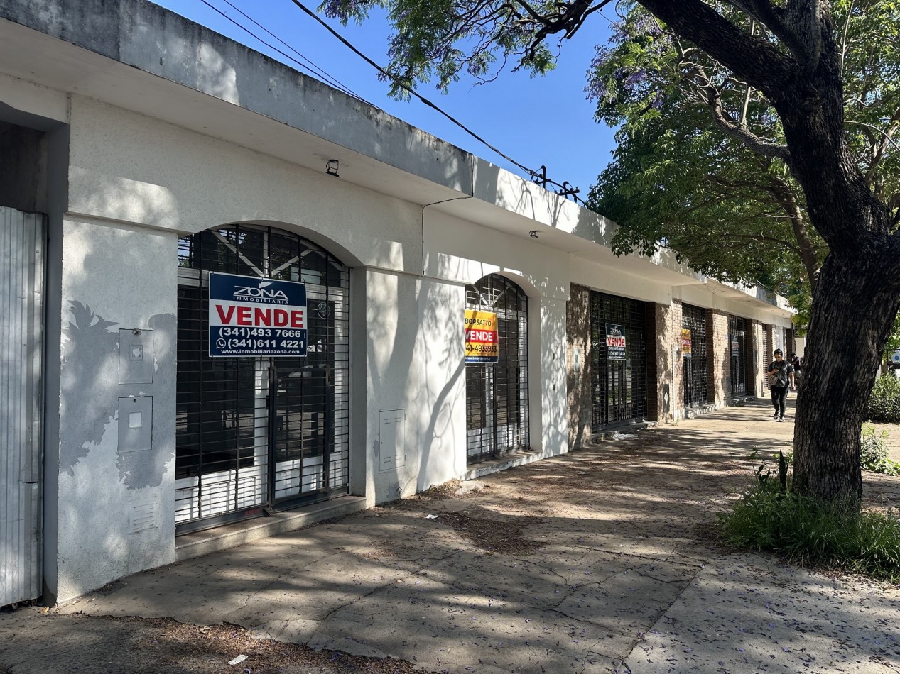 Locales comerciales + galpon en venta
